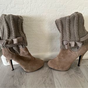 Size 7 taupe heels